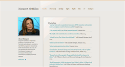 Desktop Screenshot of margaretsmcmillan.com